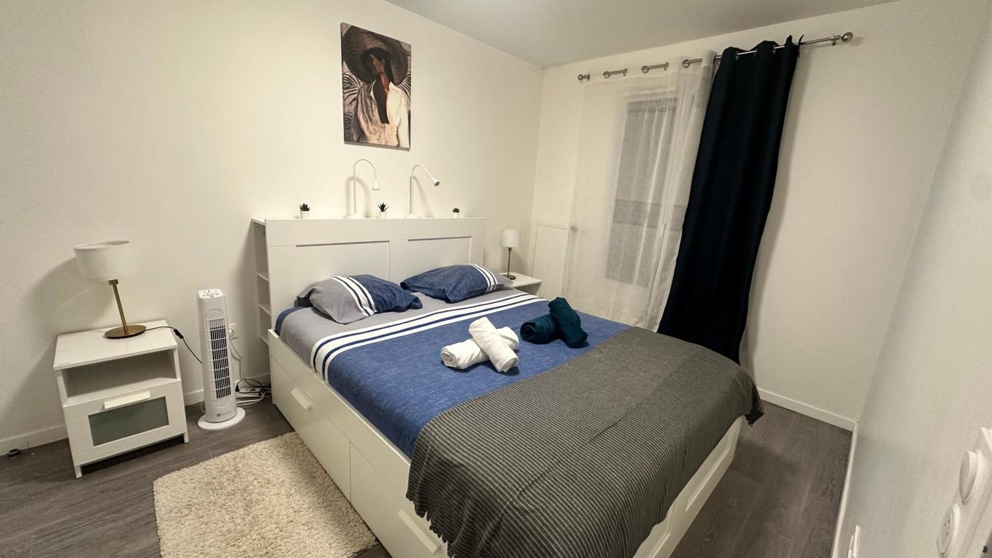 Appartement Cozy - Quartier Residentiel Melun Luaran gambar